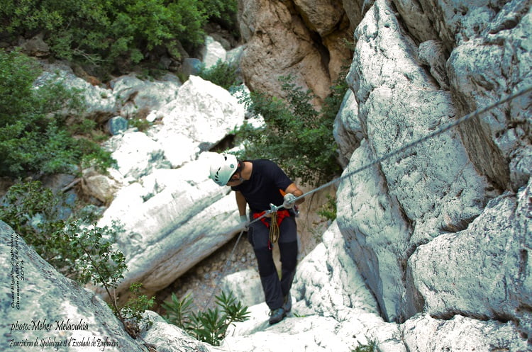 Equipement de séucurité intichute pour le canyoning en Tunisie